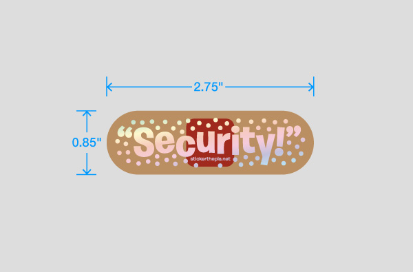 Buy 'Security!' Sticker
